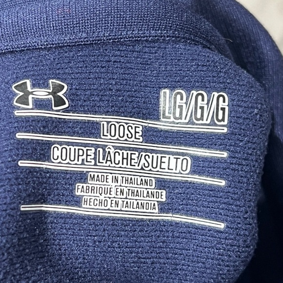 Seton Hall Prep New Jersey Under Armour Athletic Blue Pullover Jacket - Picture 4 of 4